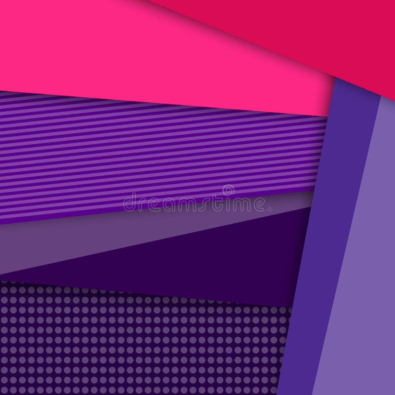 Minimal geometrisk färgstark bakgrund Konceptet för kreativt material För webben, mobilen, app, modern mall royaltyfri illustrationer