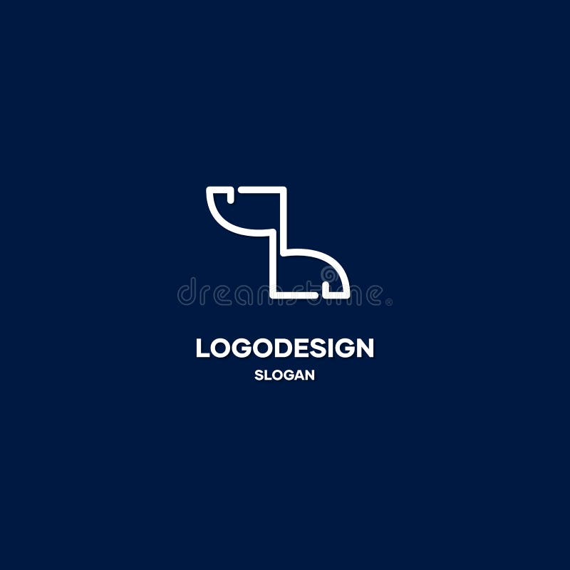 Minimal logo design inspiration, abstract logo design idea, minimal logo concept geometric elements vector illustration