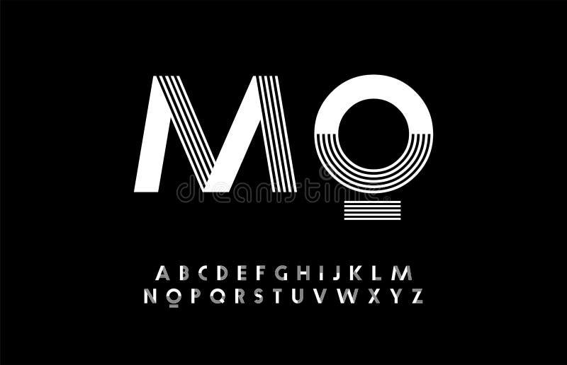 Minimal Modern Alphabet Typography Trandy Font Uppercase Vector Illustrator Stock Vector Illustration Of Character Element Minimal Modern Alphabet Typography Trandy Font Uppercase Vector Illustrator Stock Vector Illustration Of Character Element