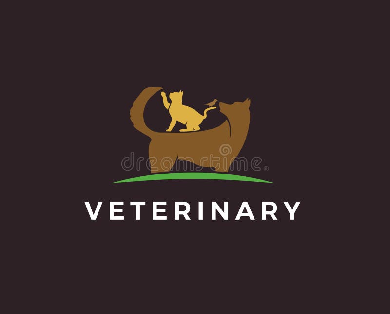Animal Friends Logo Template Stock Vector - Illustration of animals,  hospital: 108951262