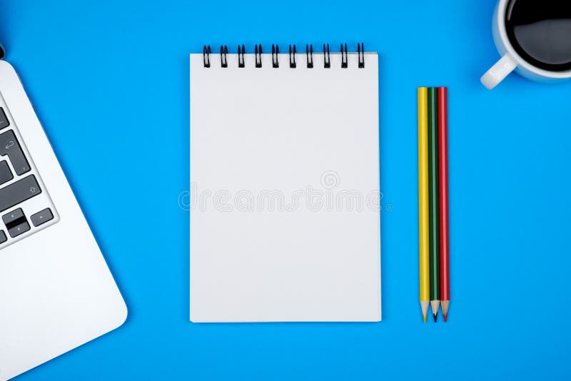 Empty sketchbook stock photo. Image of education, book - 17003904