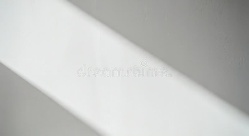 Minimalist abstract light and shadow play on white textured surface for modern design stock images