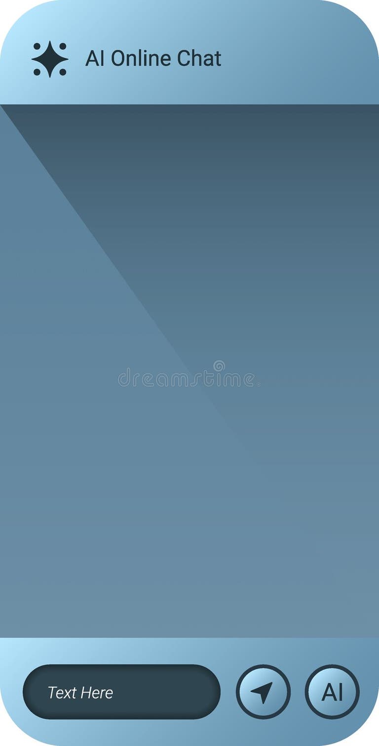 Chat Ui Ux Template Stock Illustrations – 1,533 Chat Ui Ux Template ...