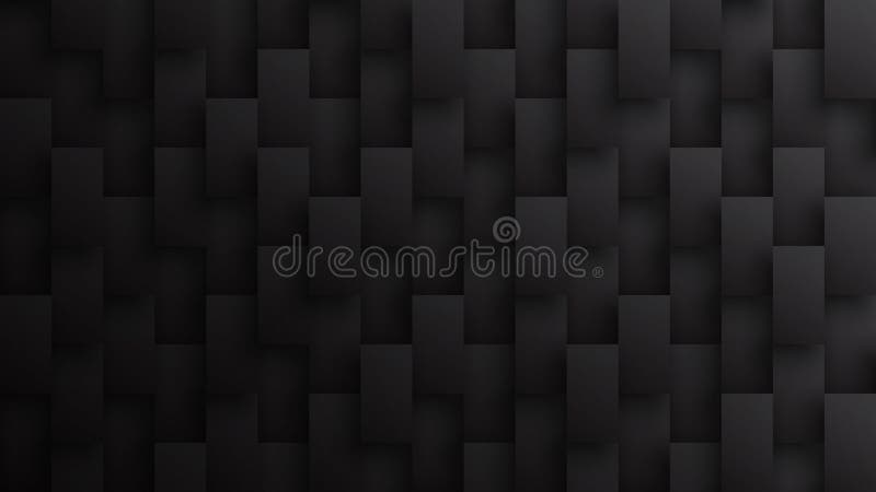 Minimalist Black 3D Rectangle Blocks Conceptual Tech Dark Gray Abstract  Background Stock Illustration - Illustration of conceptual, dark: 171122841