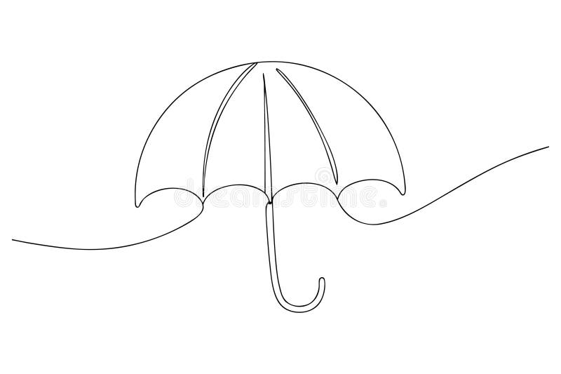 Drawing Umbrella Stock Illustrations – 41,251 Drawing Umbrella