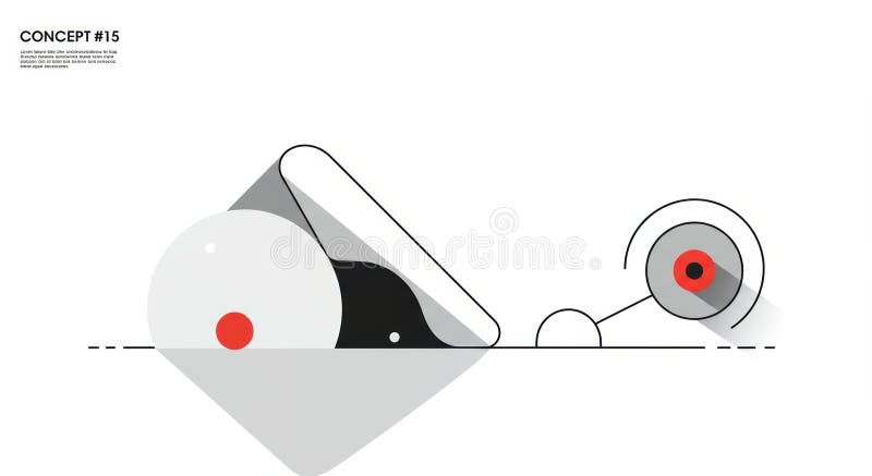 Abstract Geometric Design royalty free illustration