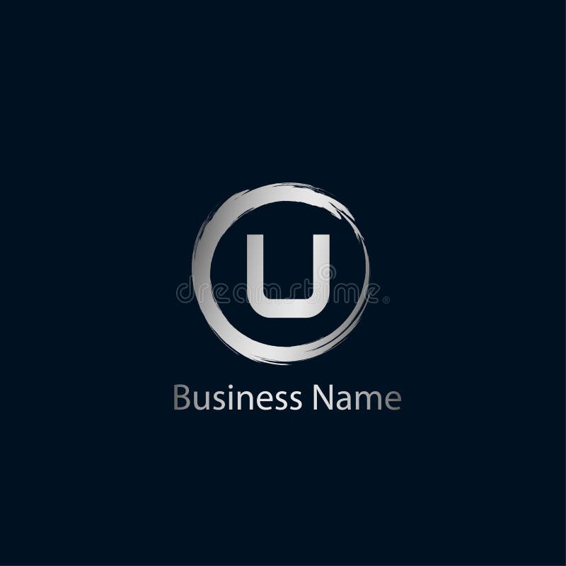 Letter U Logo Design stock illustration Letter U Logo Design stock illustration