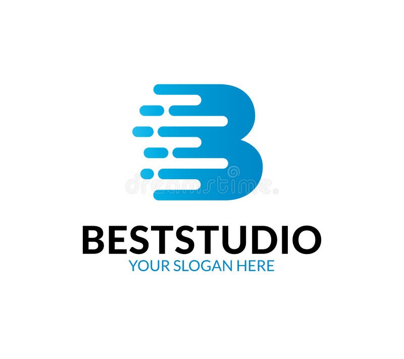 Best Studio Logo stock illustration