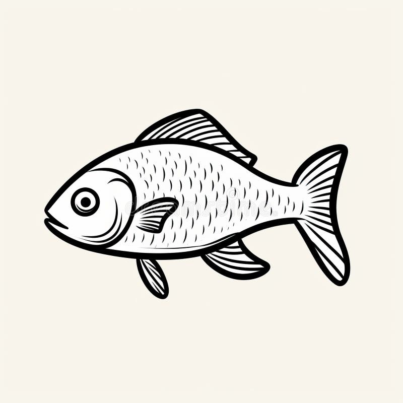 732 Fish Line Drawing Stock Photos - Free & Royalty-Free Stock