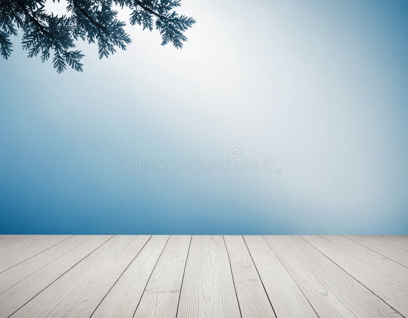 Minimalist stylized abstract nature background with empty space for custom message or product display stock illustration