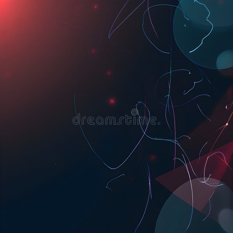 Minimalist Tech Background with Overlapping Transparent Shapes royalty free illustration