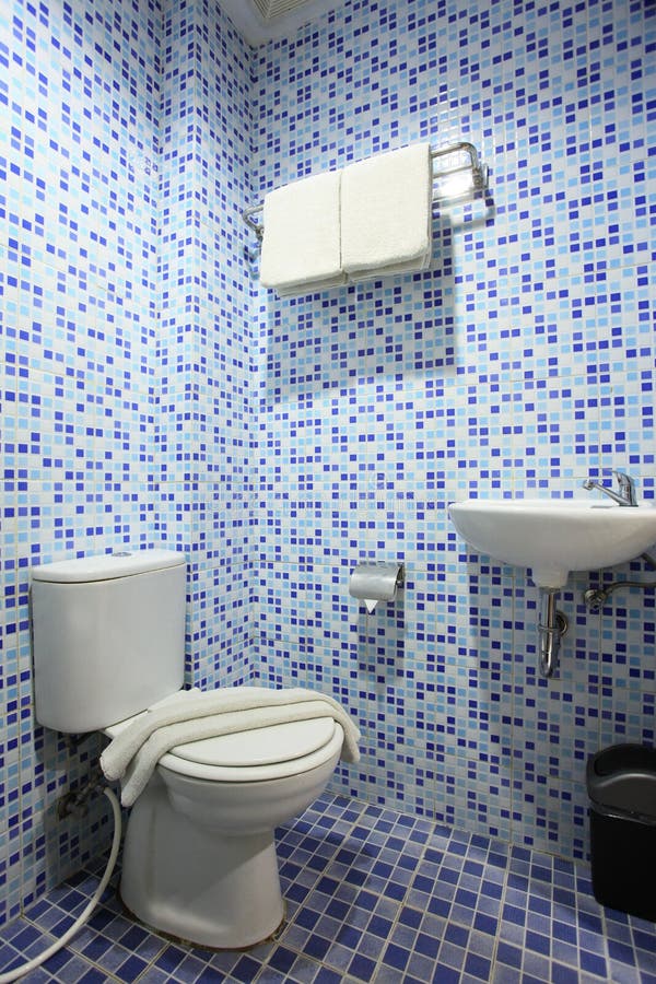 Minimalist Toilet  stock photo Image of interior garbage 114169352