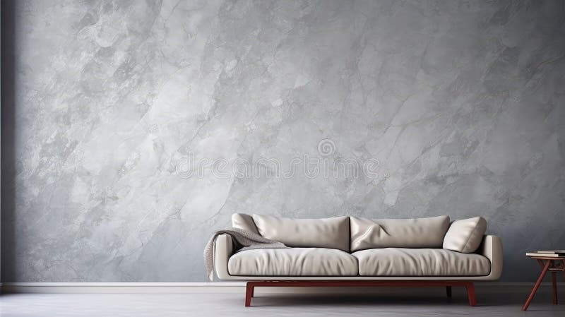 Minimalist Wallpaper Grey Background Stock Illustration - Illustration