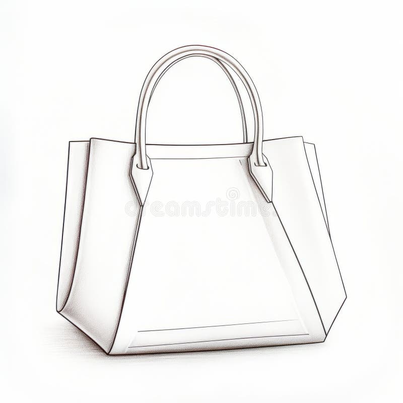 Premium Vector | Female bag sketch set