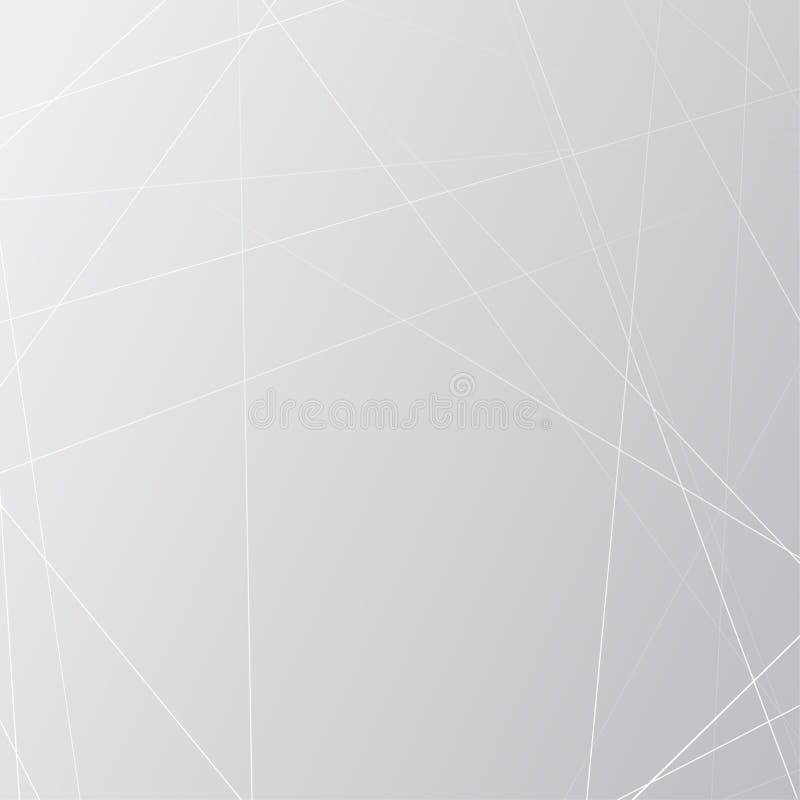 Minimalistic abstract greyscale futuristic hi-tech line pattern stock illustration