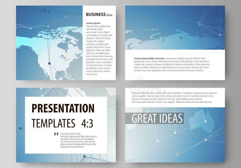The minimalistic abstract vector illustration of the editable layout of the presentation slides design business royalty free illustration