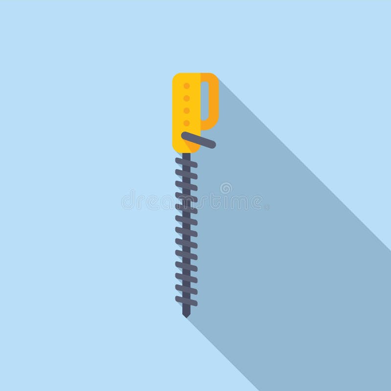 Flat design icon of a cheese grater vector illustration