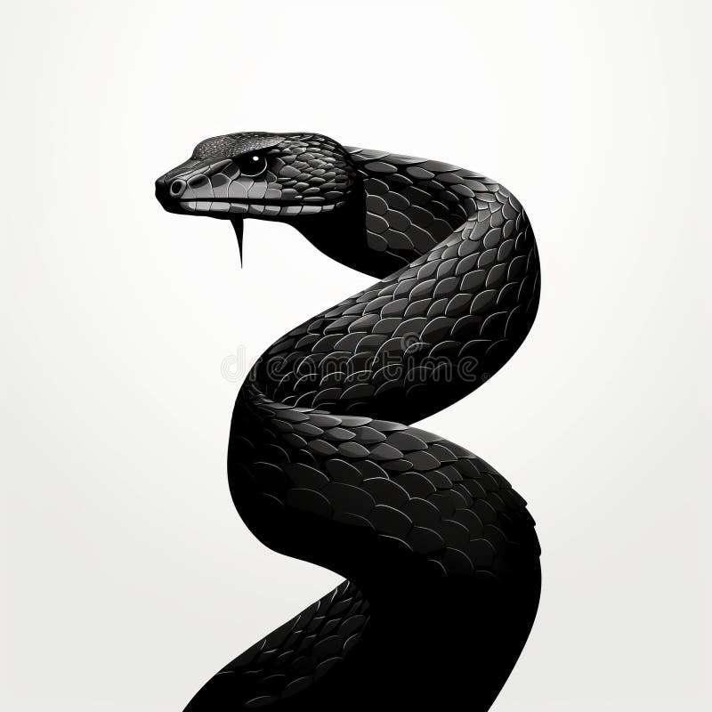 Minimalistisk gastorm illustration på vit bakgrund royaltyfri illustrationer