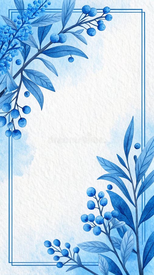 Minimalistisk kantutformning med papperstextur och azure sky palette vektor illustrationer