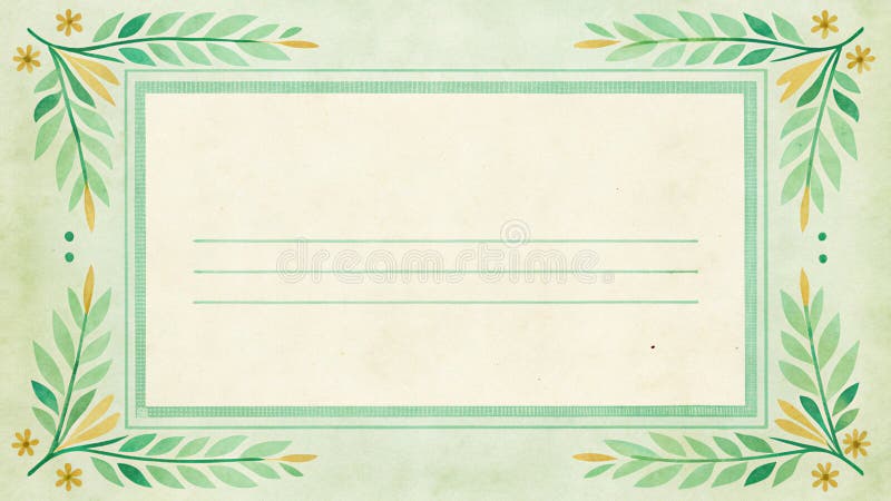 Minimalistisk kantutformning med papperstextur och sadelpalett royaltyfri illustrationer