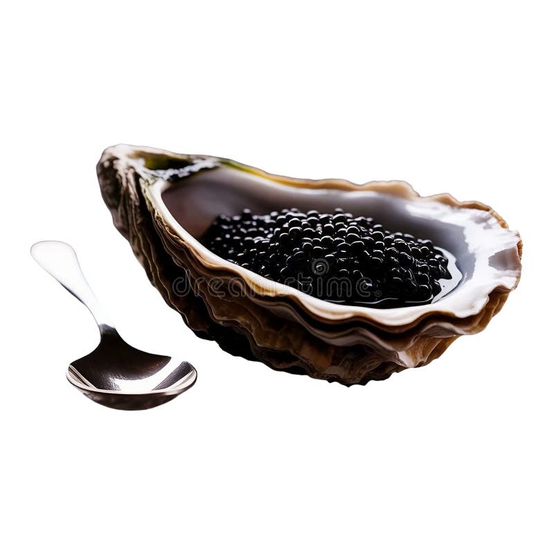 Minimalistyczna cyfrowa ilustracja przedstawiająca Oyster royalty ilustracja