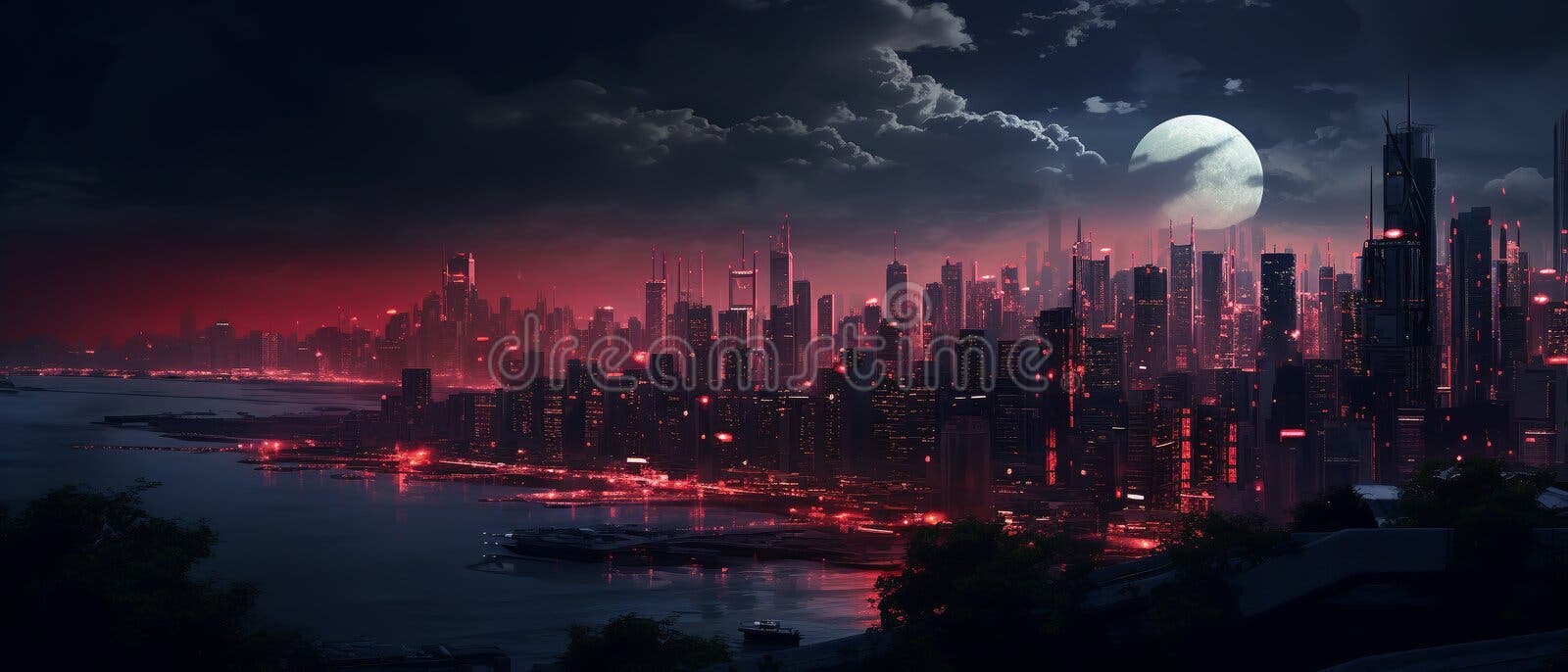 3d Art Illustration Of A Futuristic Cyberpunk Metropolis At Night With A  Sci Fi Twist Background, Technology Wallpaper, Digital Wallpaper, Sci Fi  Background Background Image And Wallpaper for Free Download