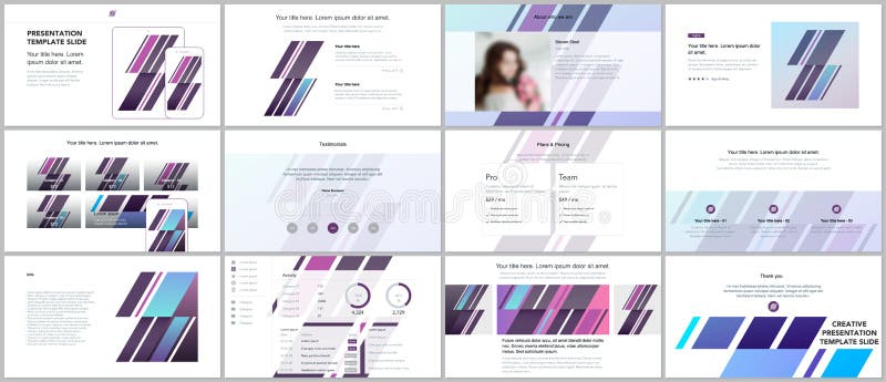 Minimalne prezentacje, portfolio szablony Prości elementy na białym tle Broszurka okładkowy wektorowy projekt royalty ilustracja Minimalne prezentacje, portfolio szablony Prości elementy na białym tle Broszurka okładkowy wektorowy projekt royalty ilustracja