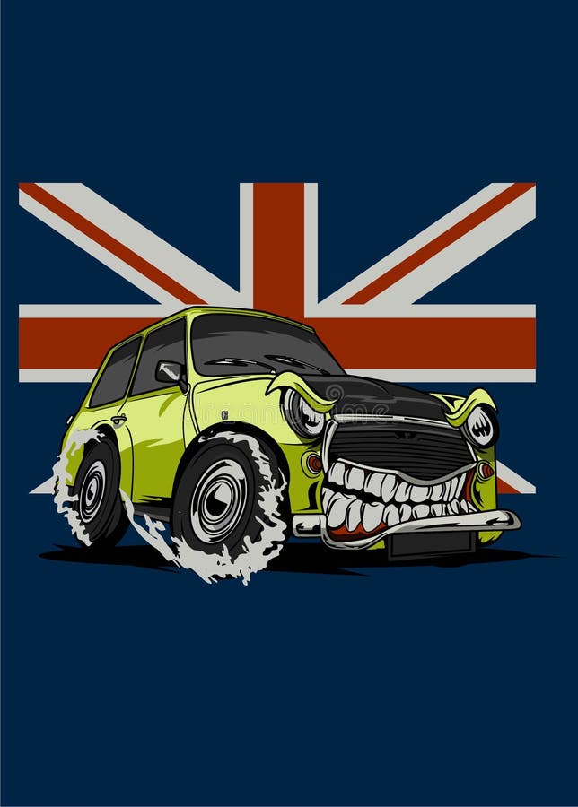 Minimonsterauto stock abbildung