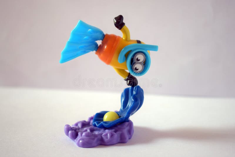 Minion diver figure stock photo Minion diver figure stock photo