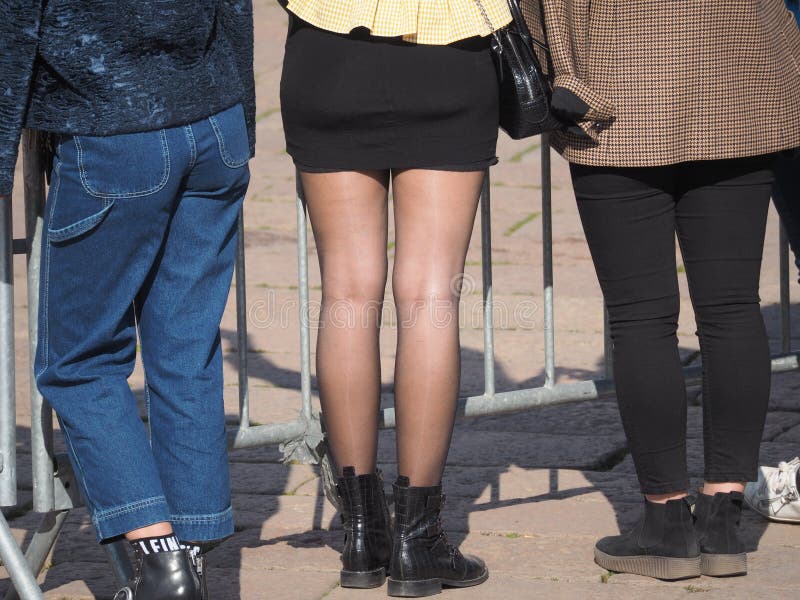 Pantyhose Street Pics