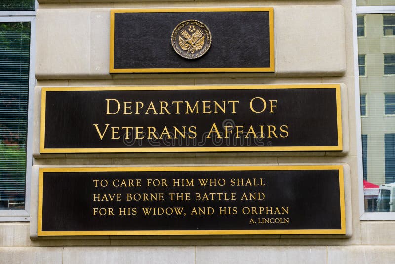Ministerie van het Washington DC van Veteraanzaken stock afbeeldingen Ministerie van het Washington DC van Veteraanzaken stock afbeeldingen