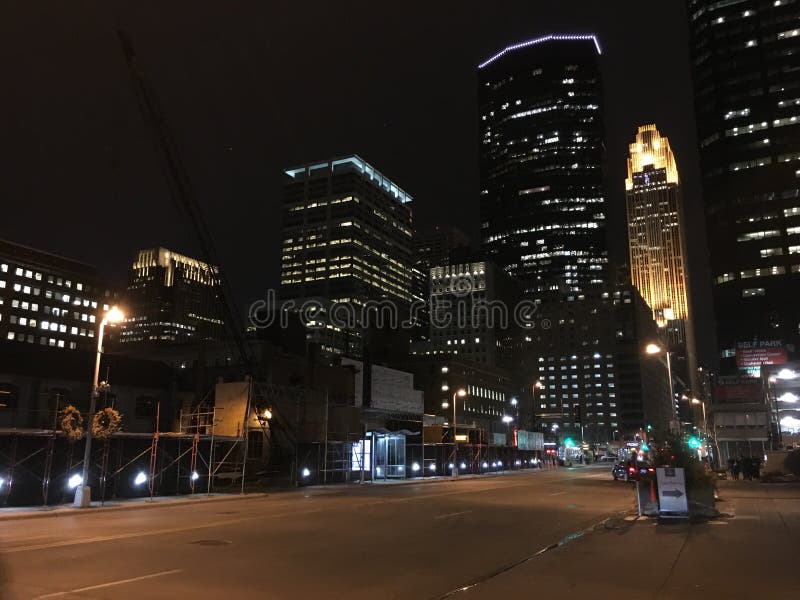 Minneapolis Skyline Night Stock Photos Download 285 Royalty Free Photos