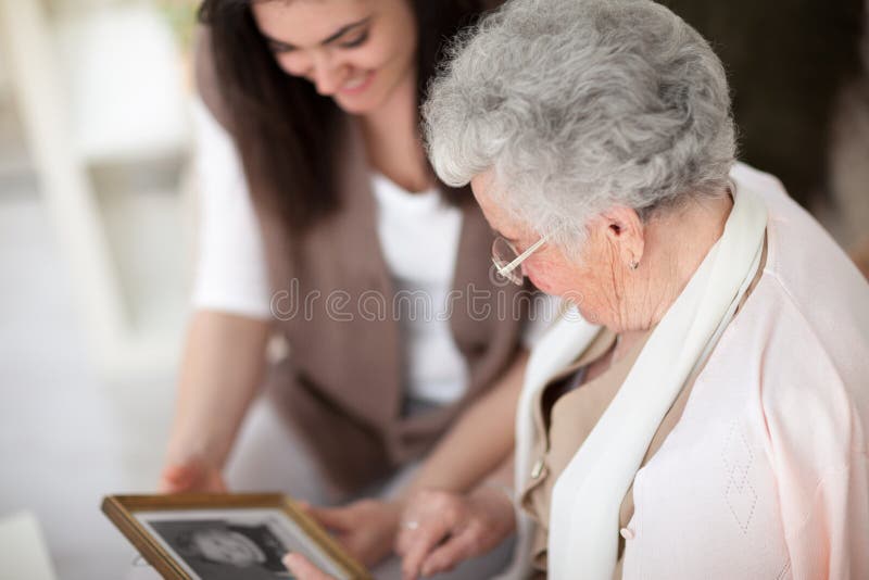 Minnen av min mormor fotografering för bildbyråer Minnen av min mormor fotografering för bildbyråer