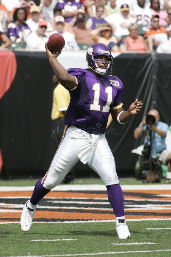 Daunte Culpepper editorial photography. Image of game 173556777