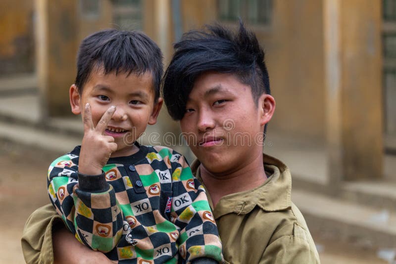 Minorité ethnique Hmong Vietnam images stock