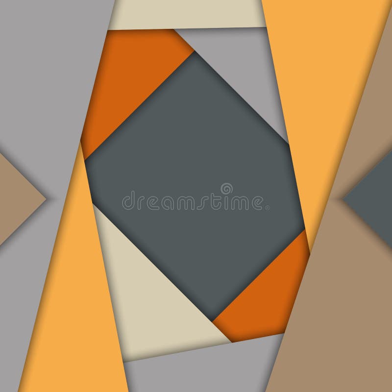 Minsta geometrisk f? rgrik bakgrund Id? rik materiell design f? r abstrakt begrepp F? r reng? ringsduk mobil, app, modern mall stock illustrationer