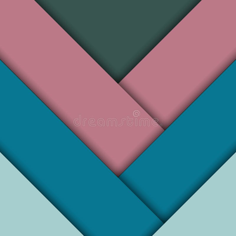 Minsta geometrisk f? rgrik bakgrund Id? rik materiell design f? r abstrakt begrepp F? r reng? ringsduk mobil, app, modern mall stock illustrationer