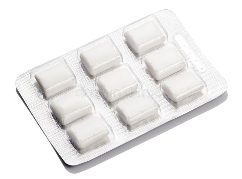 Mint Gum Package stock image. Image of dental, sweet 45379817