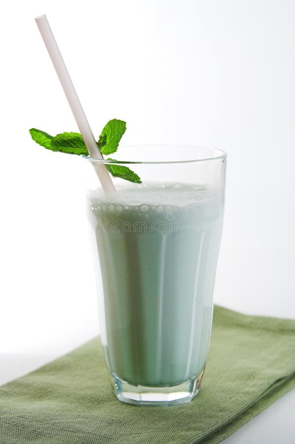 Mint milkshake