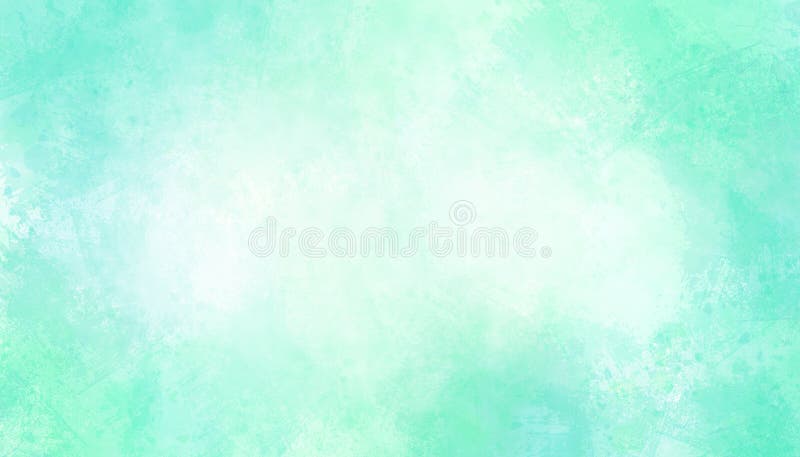 Mint Pastel Green Watercolor Background, Antique Paper Texture Design with  Light Faint and Splash Vintage Stock Illustration - Illustration of brush,  aqua: 232517311