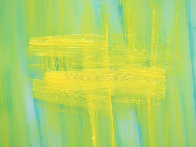 Mint Yellow Background from Paint with Texture Stock Image Image of