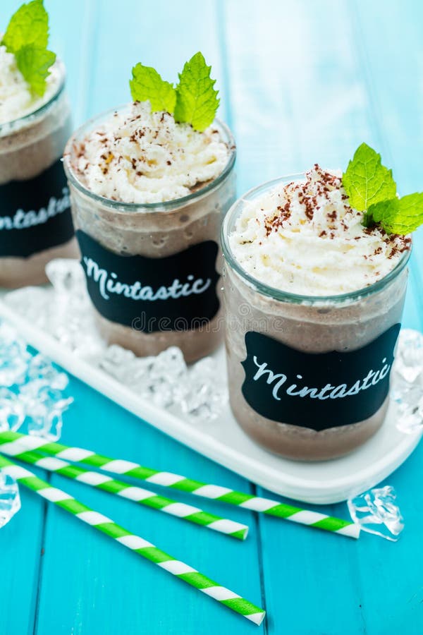 Mintastic cold drink stock image. Image of cold, gourmet 43127295