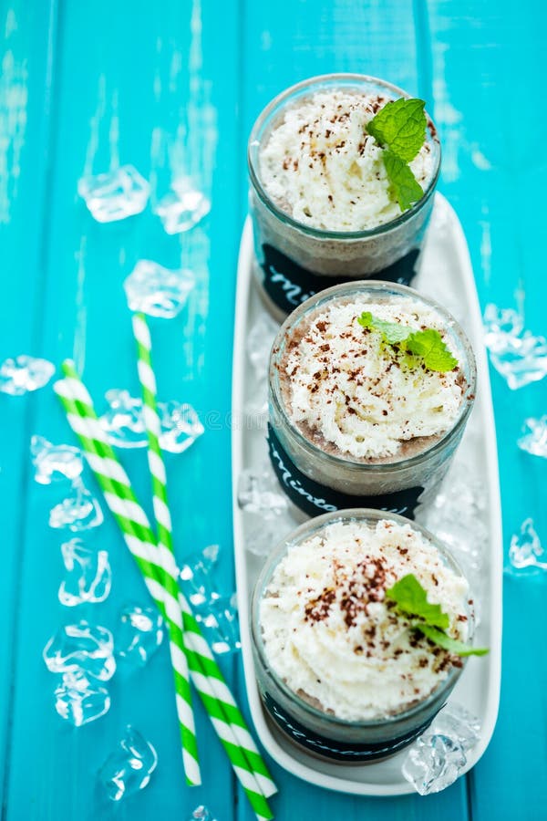 Mintastic cold drink stock image. Image of cold, gourmet 43127295