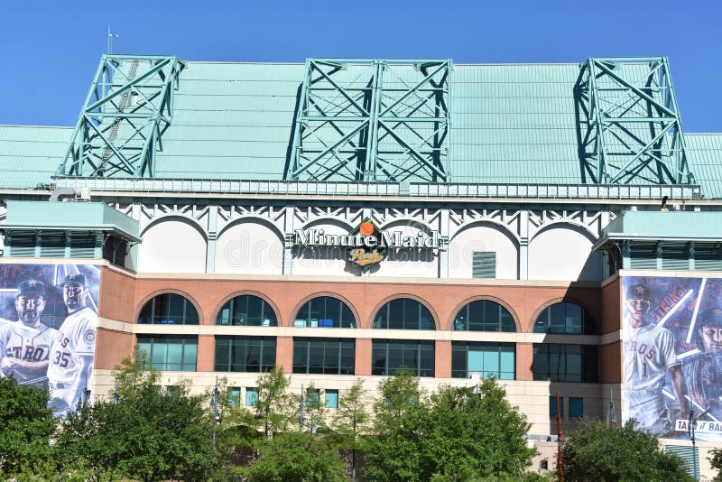 Minute Maid Park in Houston, Texas Editorial Stock Photo - Image