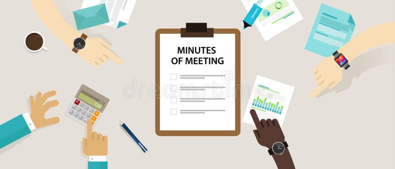 Meeting Minutes Stock Illustrations – 1,085 Meeting Minutes Stock
