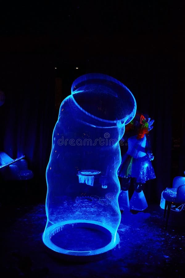 Miope bubble mostra le prestazioni immagini stock