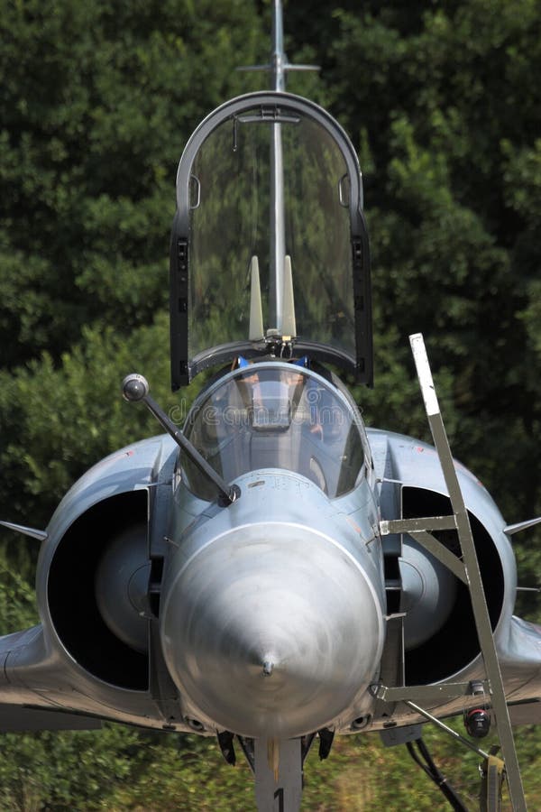 Mirage Cockpit Front View