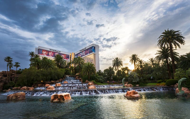 The Mirage on the Strip in Las Vegas Editorial Image - Image of travel ...