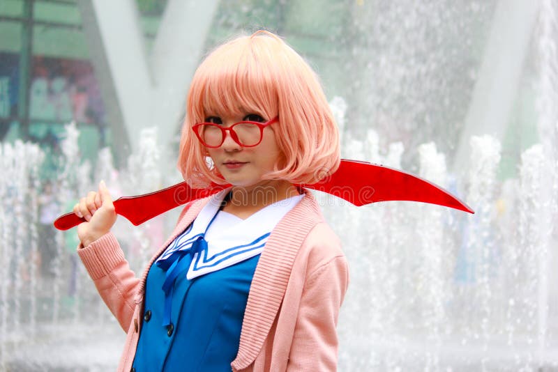 Mirai Kuriyama Kyoukai No Kanata Editorial Image - Image of human, event:  44496320