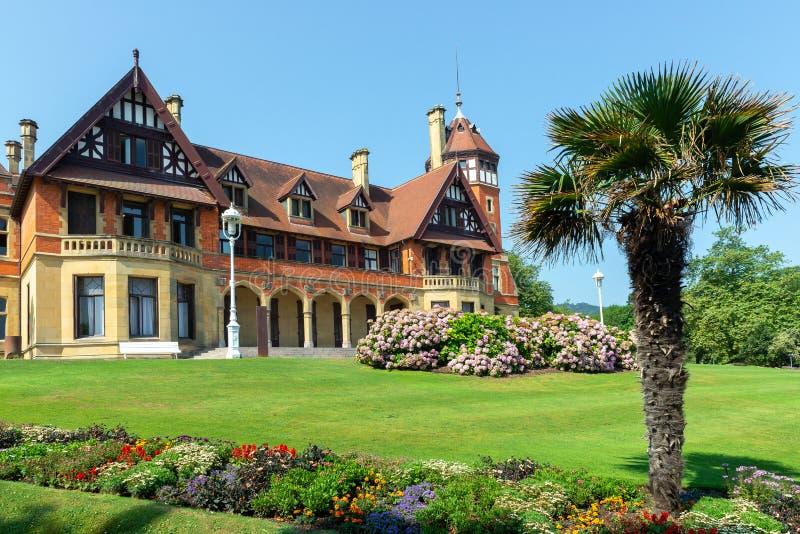 Miramar Palace in Donostia-San Sebastian, Spain